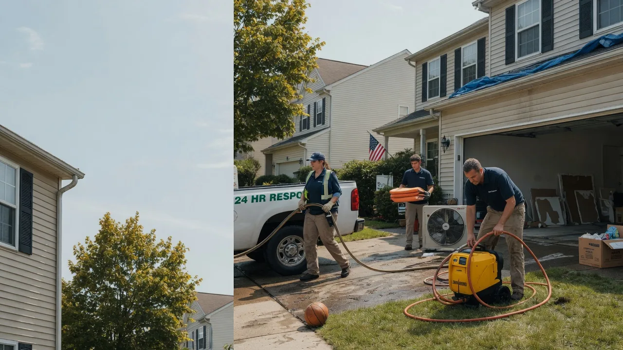 Emergency Water Damage Restoration in Midland, PA near me